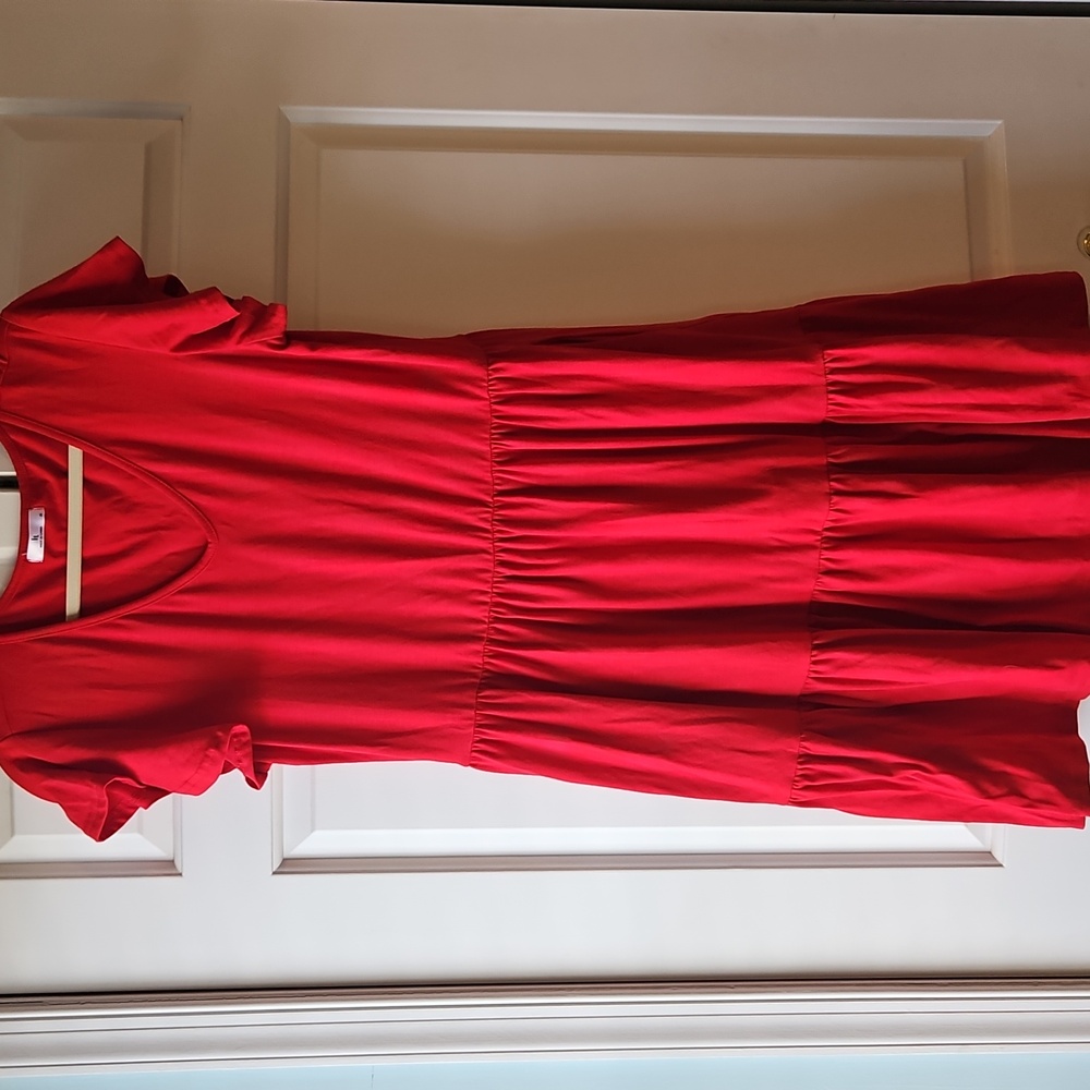 Charming Red Kids Dress